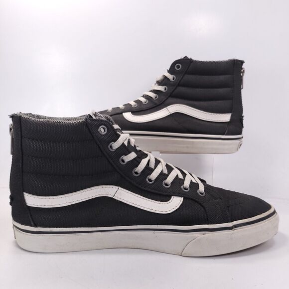 Vans Off the Wall Old Skool Athletic Shoe Womens Size 10 Mens 8.5 721278 Black - Picture 6 of 9